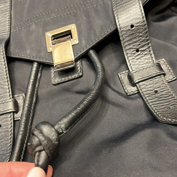 Proenza Schouler PS1 Nylon and Leather Backpack - Picture 5 of 7